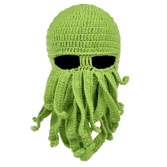 Other - Halloween Costume Knit Octopus Facemask